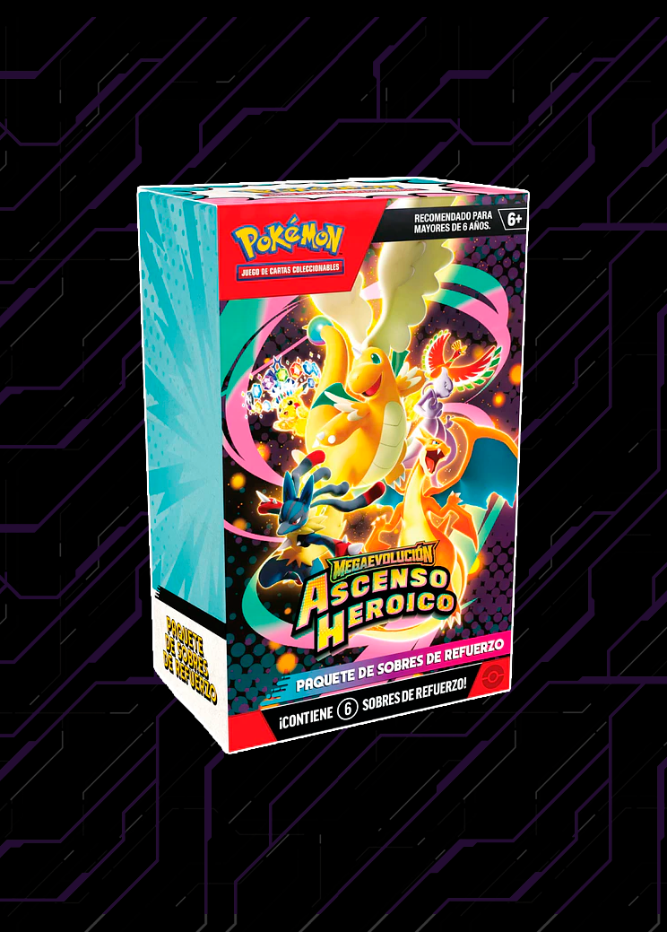 Pokemon Mega Evolution 02.5 Ascended Heroes - Booster Bundle